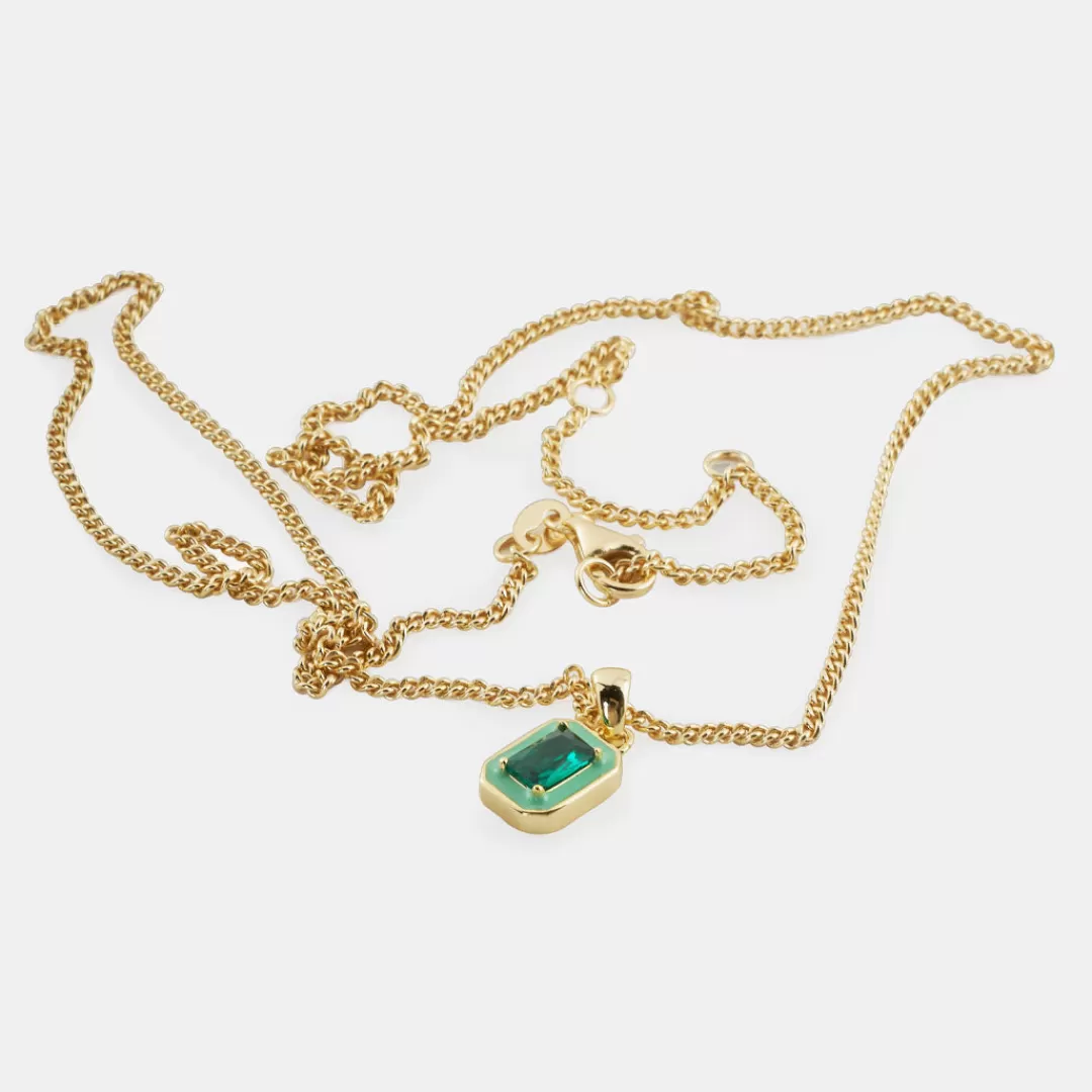 Serge DeNimes Gold Necklaces | Stone Rings<Green Blush Necklace - Limited Edition