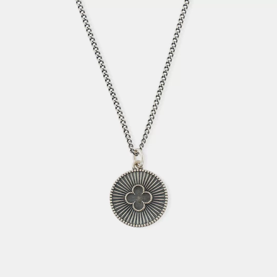 Serge DeNimes Silver Necklaces<Clover Necklace