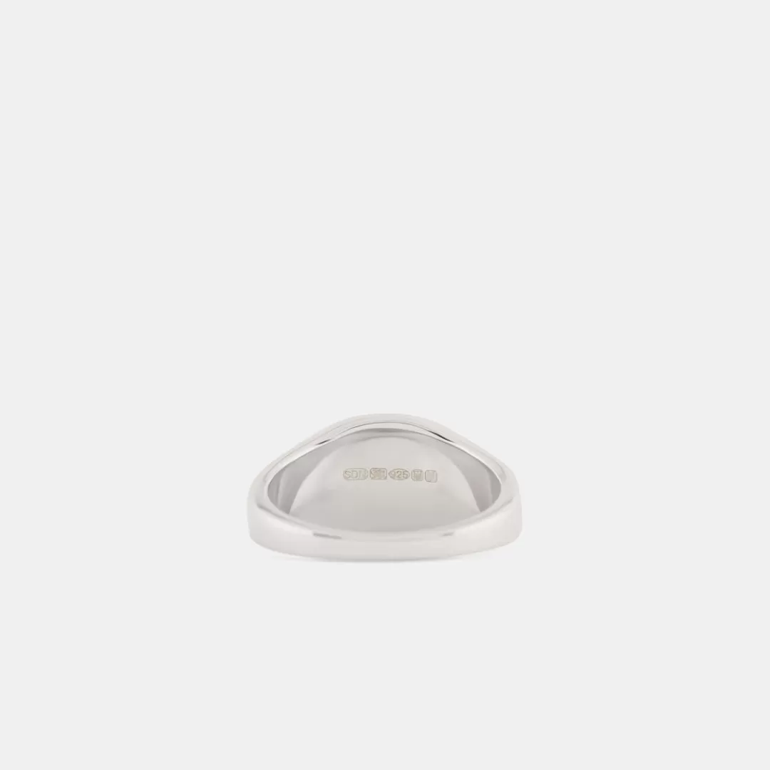 Serge DeNimes Silver Rings<Emerald Birthstone Ring