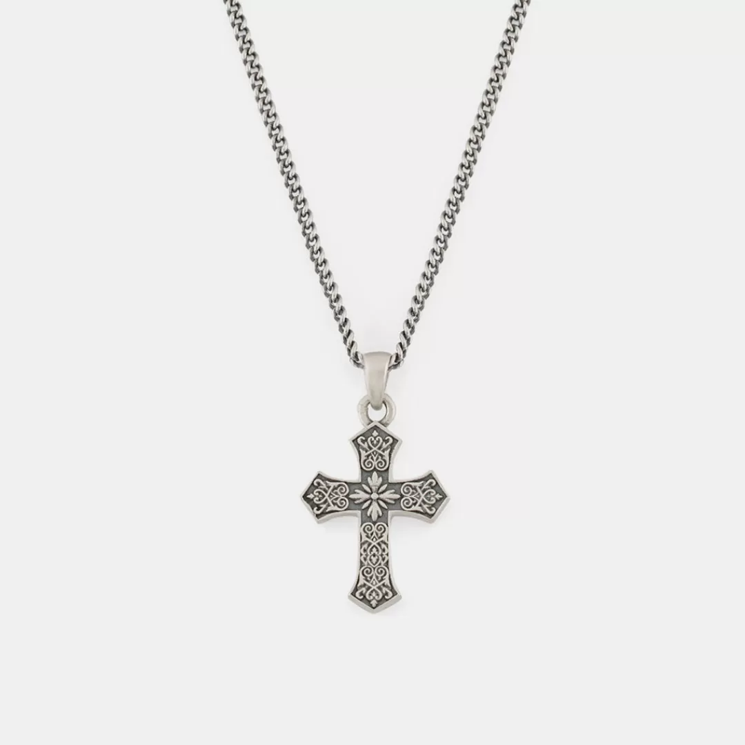 Serge DeNimes Silver Necklaces<Gothic Cross Necklace