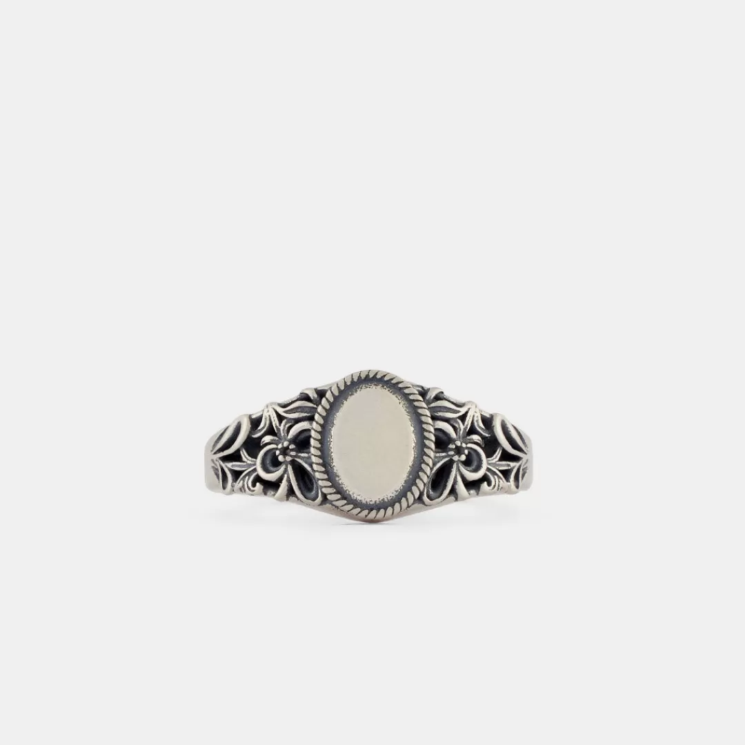Serge DeNimes Silver Rings<Lace Ring