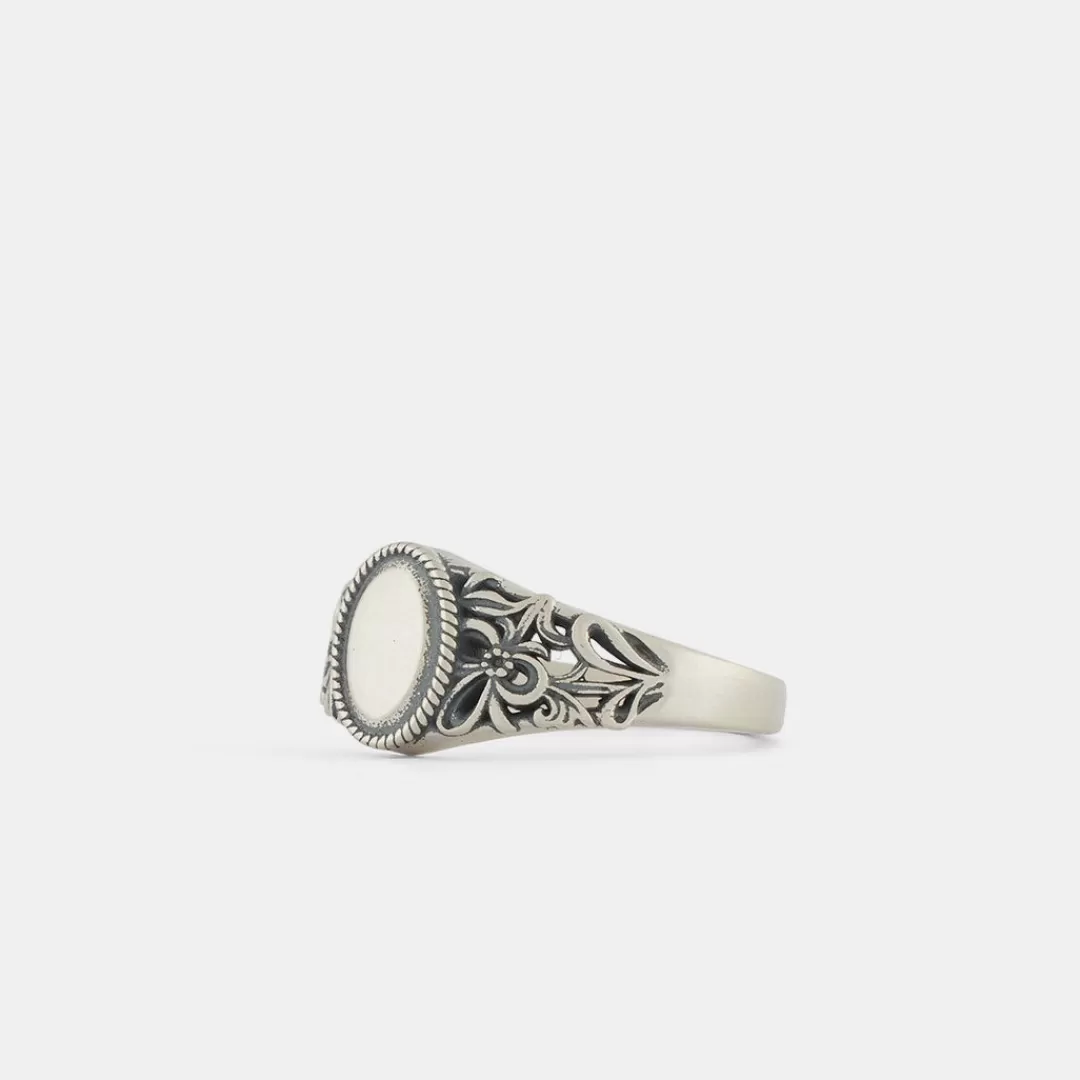Serge DeNimes Silver Rings<Lace Ring
