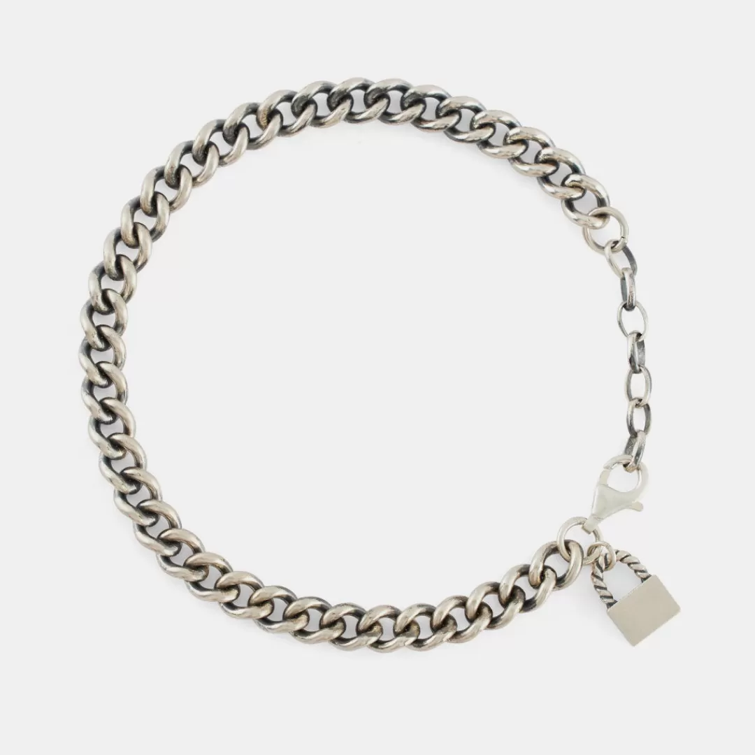 Serge DeNimes Silver Bracelets<Padlock Bracelet