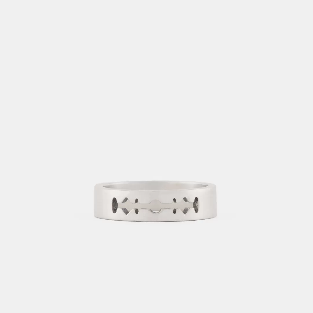 Serge DeNimes Silver Rings<Razor Ring
