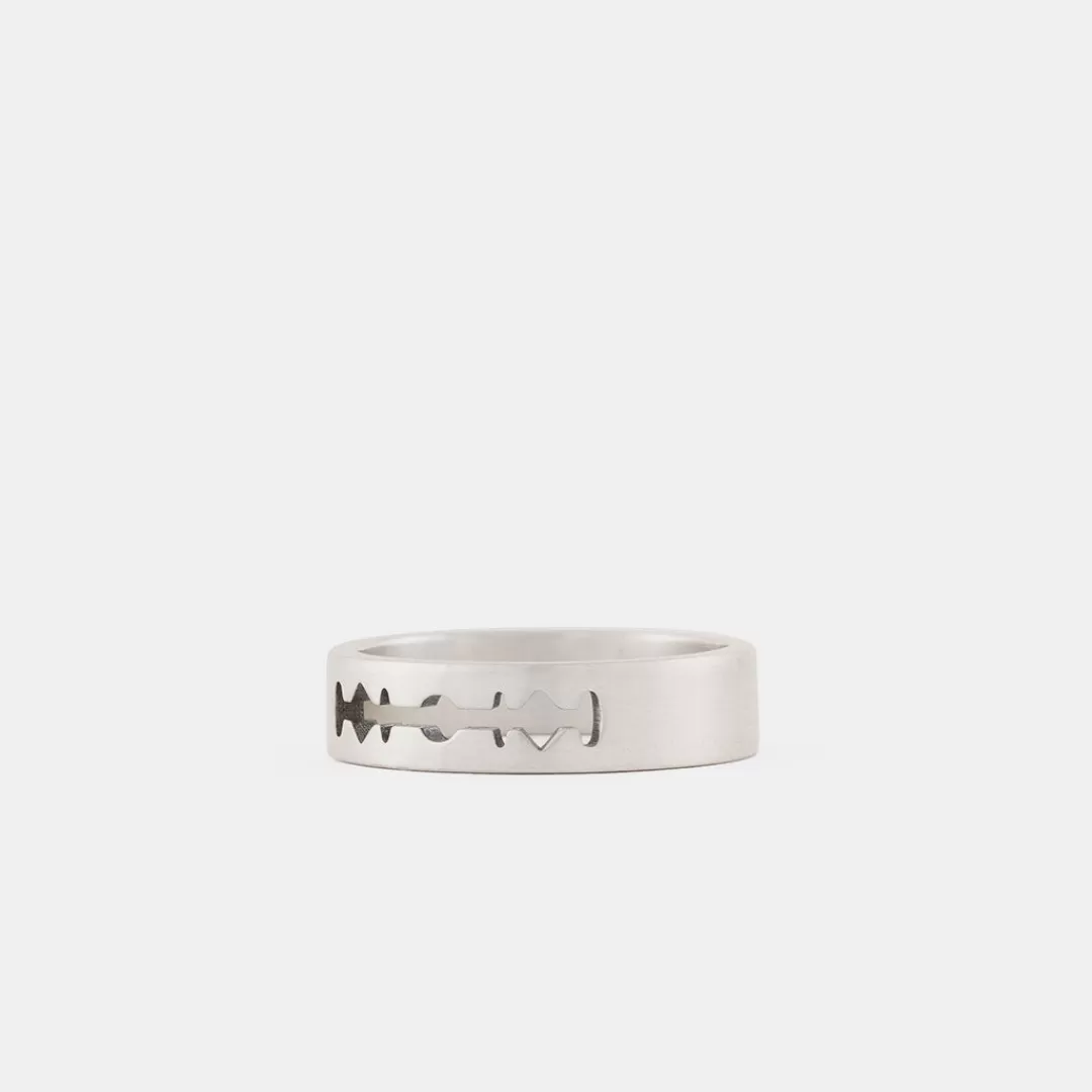 Serge DeNimes Silver Rings<Razor Ring