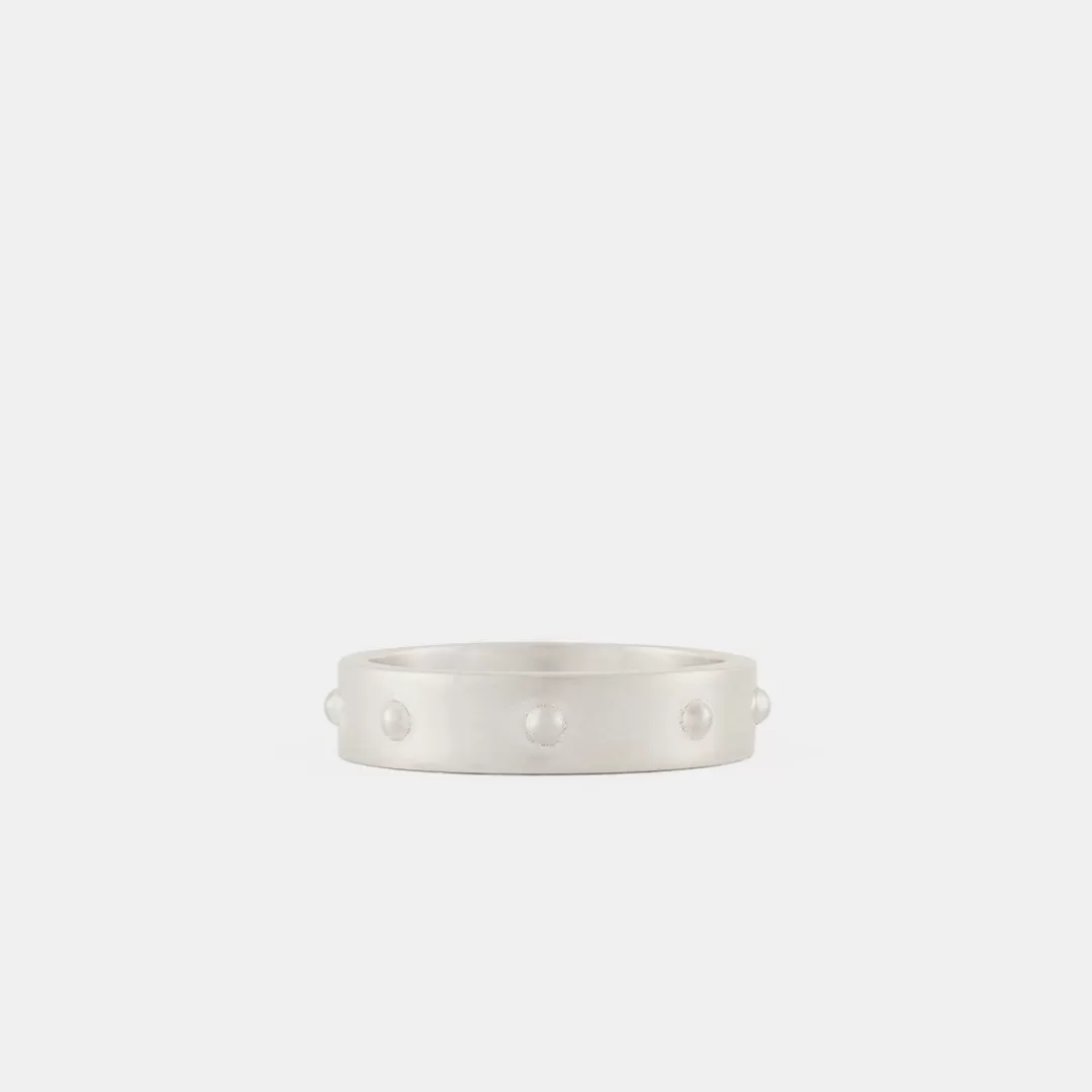 Serge DeNimes Silver Rings<Rivet Ring