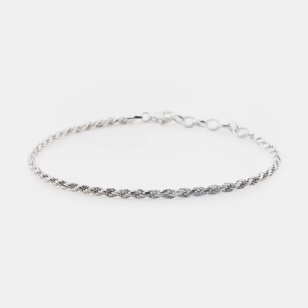 Serge DeNimes Silver Bracelets<Rope Bracelet