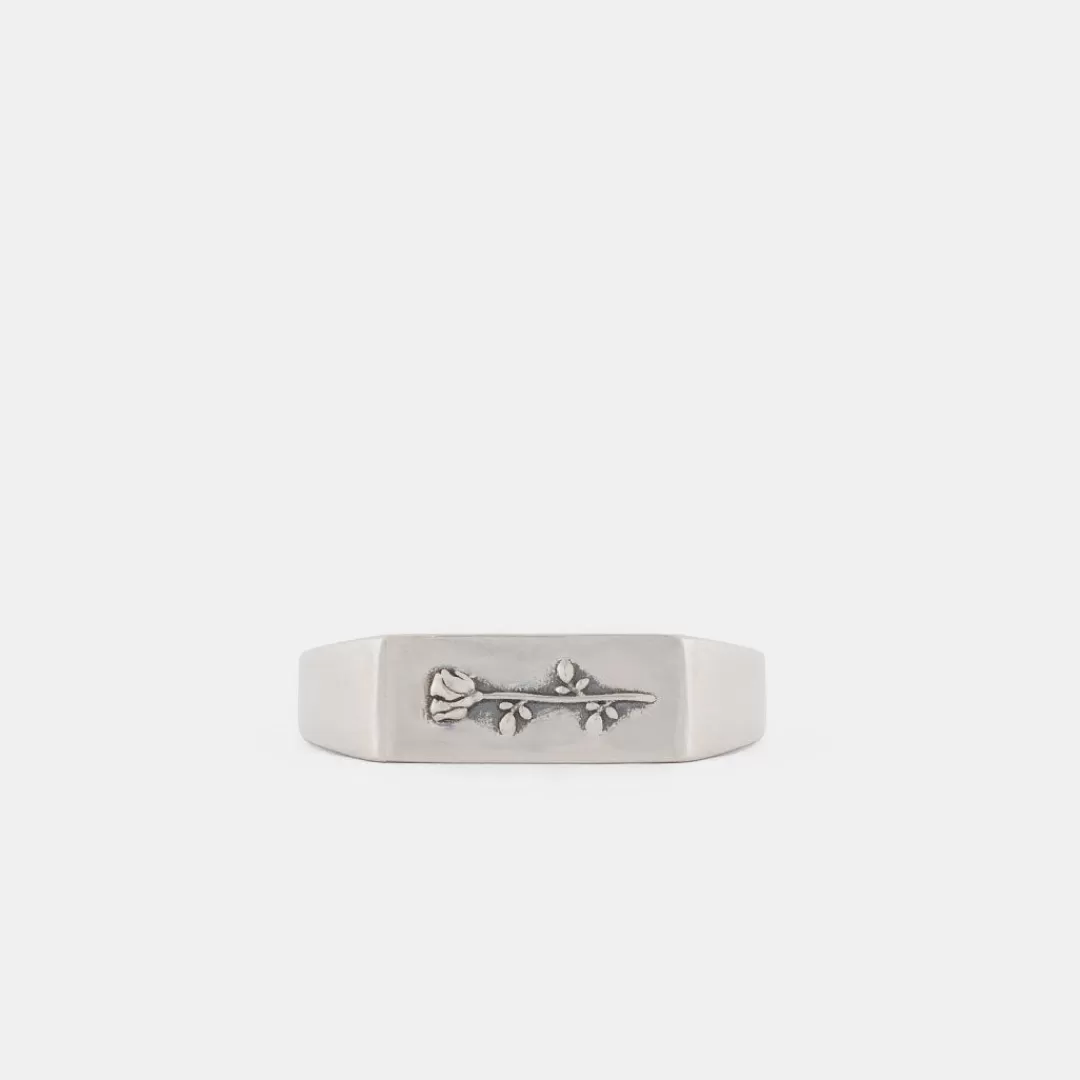 Serge DeNimes Silver Rings<Rose Ring