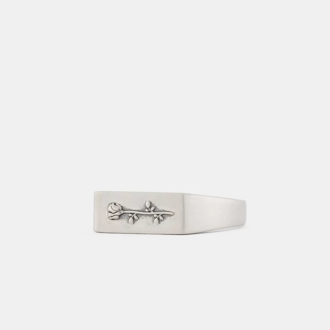 Serge DeNimes Silver Rings<Rose Ring