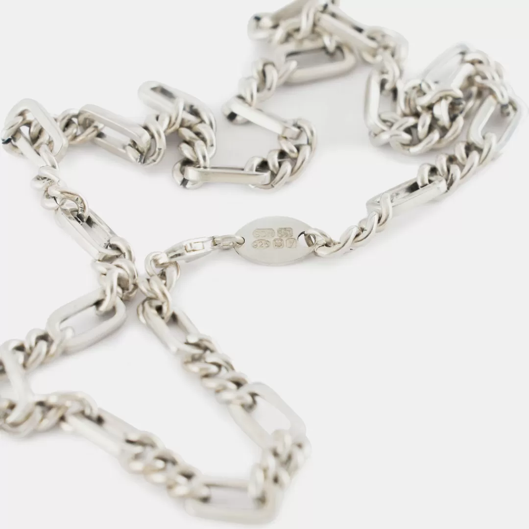Serge DeNimes Silver Necklaces<Track Chain Necklace